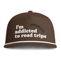 "I'm Addicted to Road Trips" Sunwashed Rope Cap