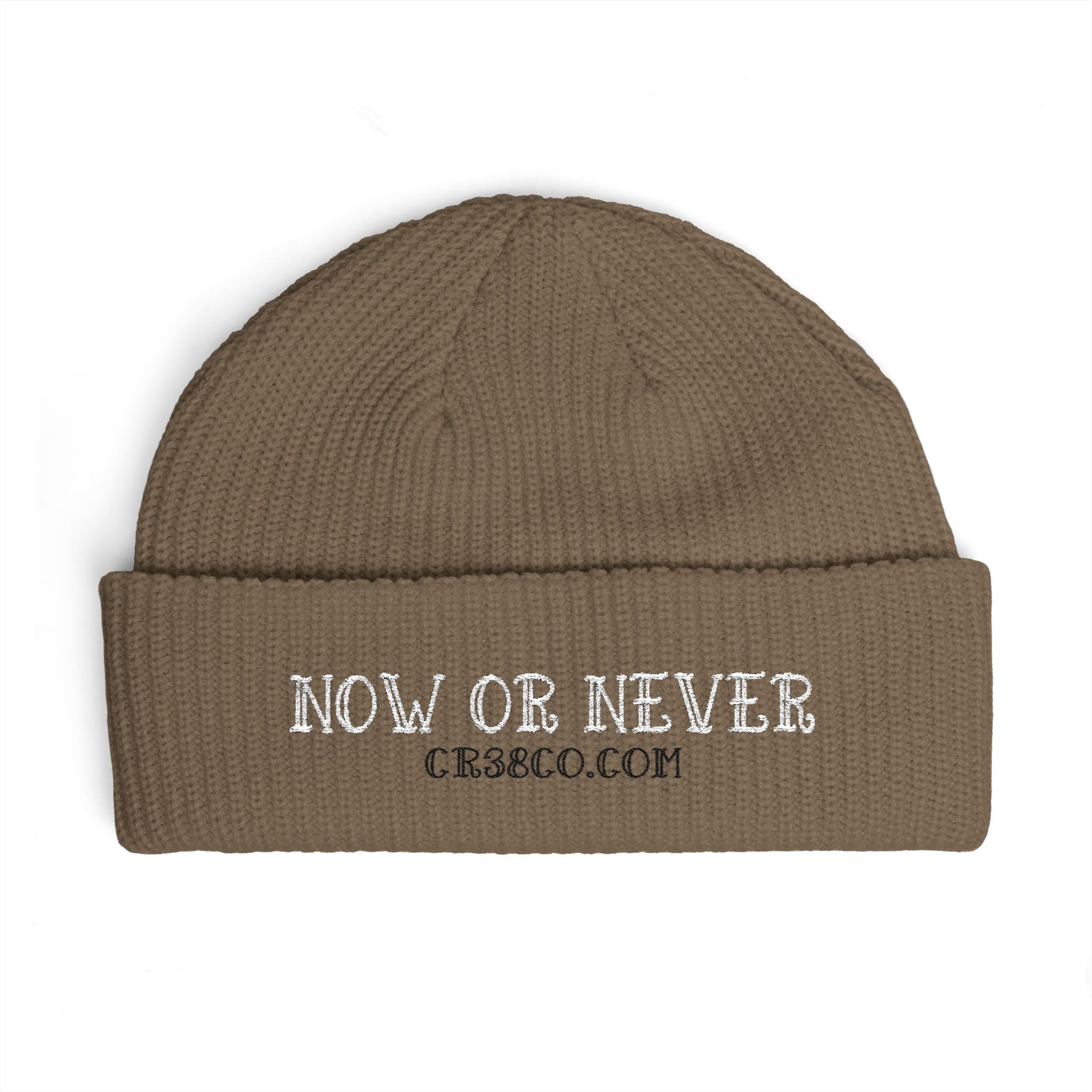 "Now Or Never" Cuff Beanie