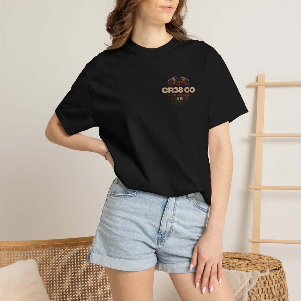 Knucklehead Motorcycle T-Shirt — 90th Anniversary Coast-to-Coast Knucklehead Ride