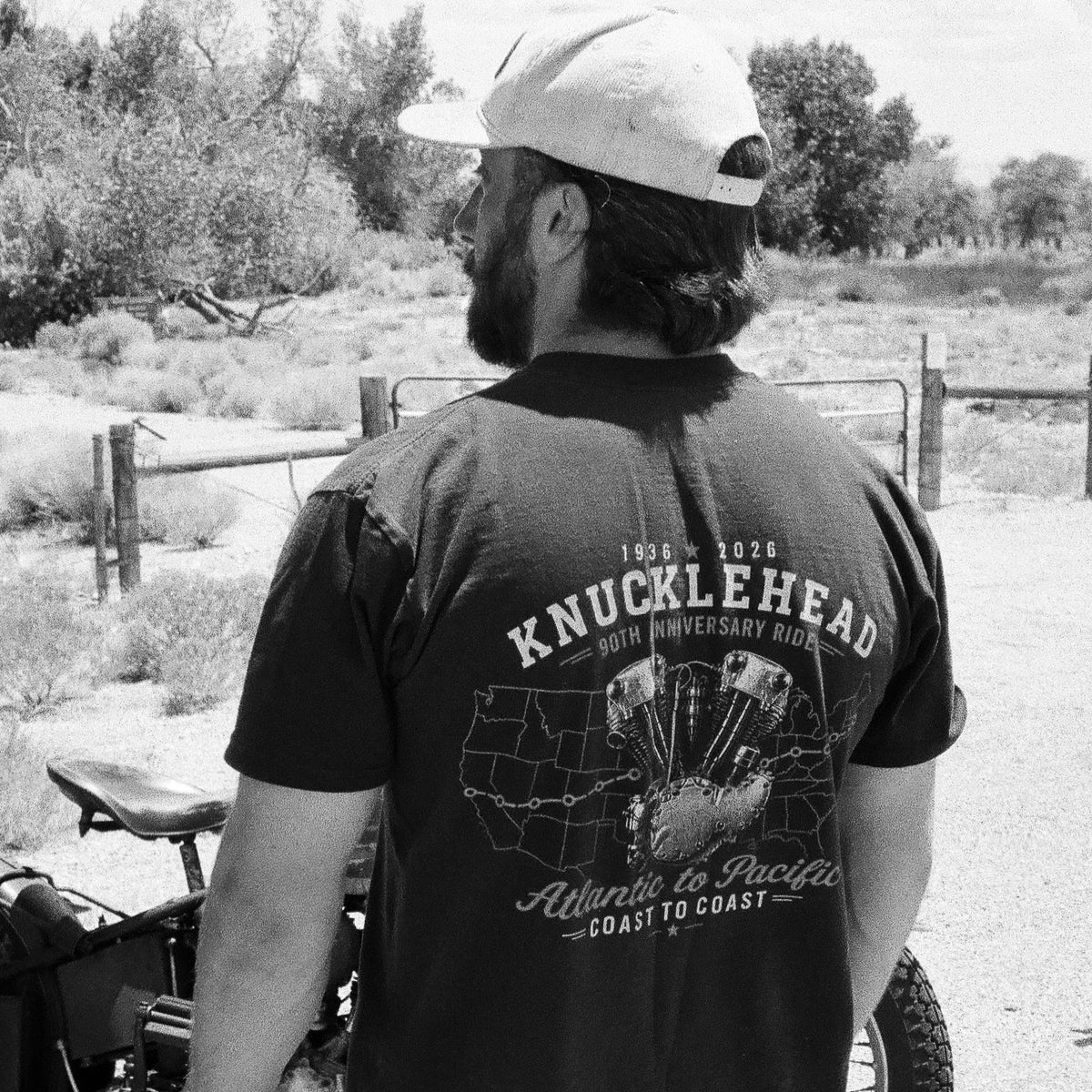 Knucklehead T — 90th Anniversary Coast-to-Coast Knucklehead Ride