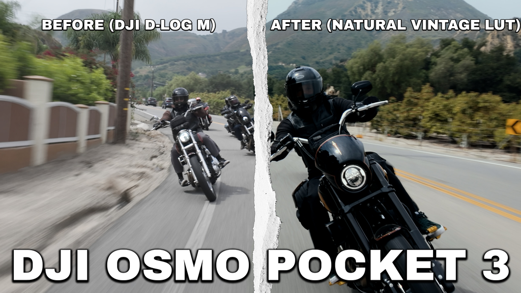 Natural Vintage LUT - DJI Osmo Pocket 3