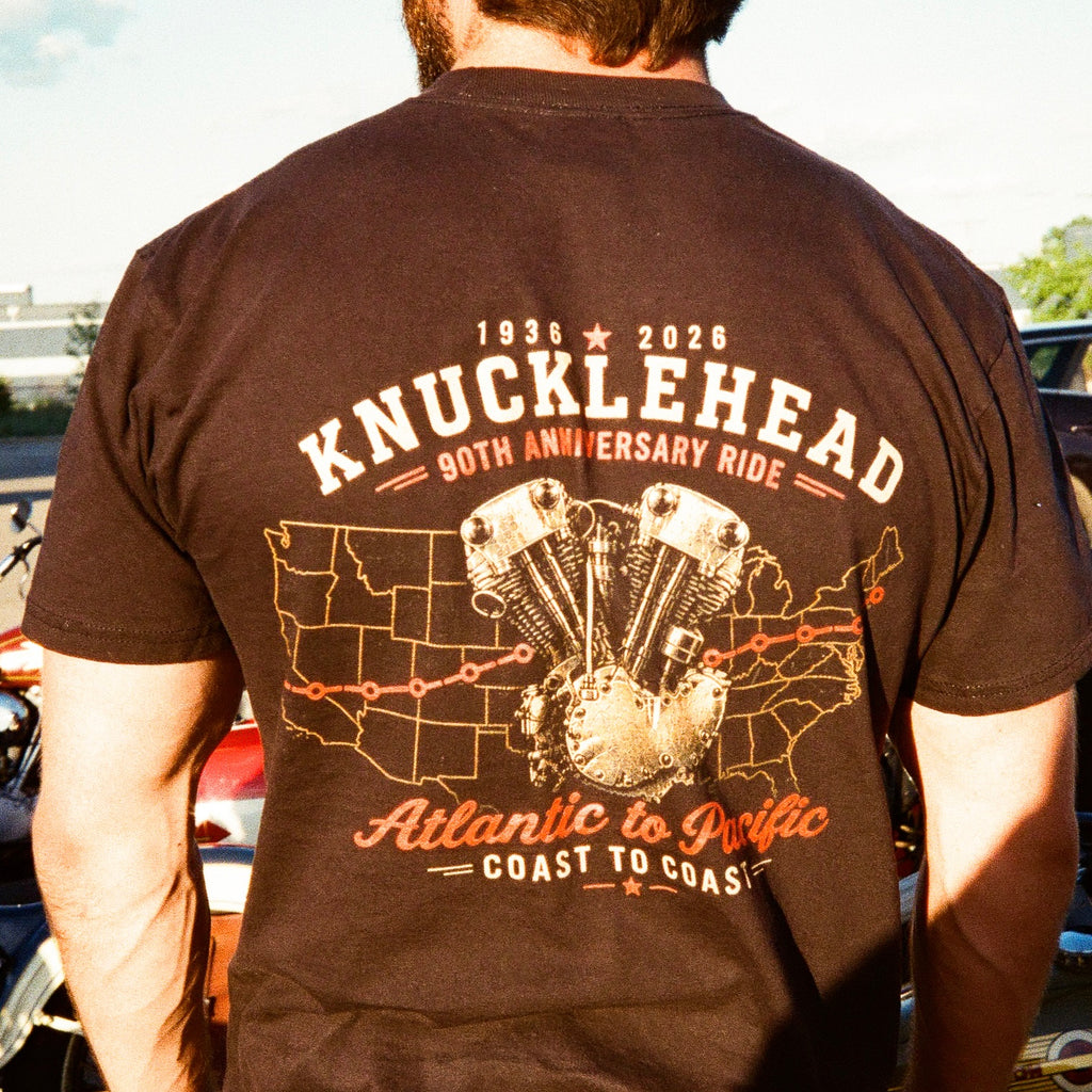 Knucklehead T — 90th Anniversary Coast-to-Coast Knucklehead Ride