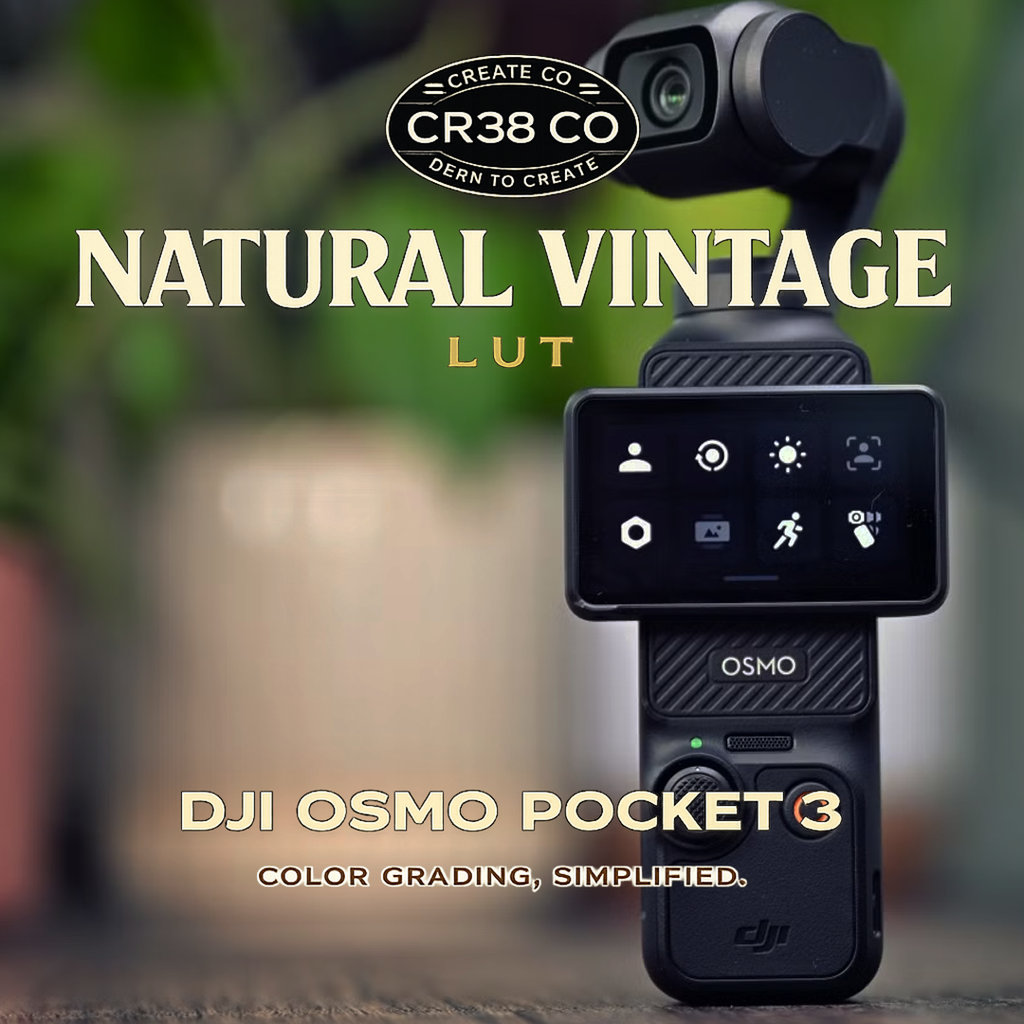 Natural Vintage LUT - DJI Osmo Pocket 3