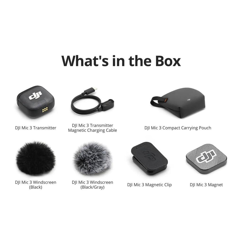 DJI DMT03 Transmitter for Mic 3 Wireless Microphone System