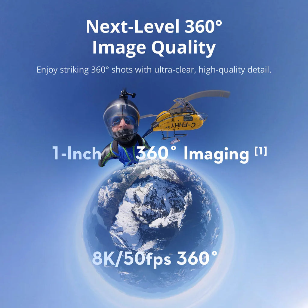 DJI Osmo 360 8K Action Camera Adventure Combo