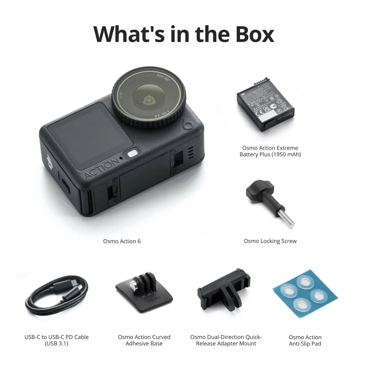 DJI Osmo Action 6 Camera Standard Combo - Back Ordered