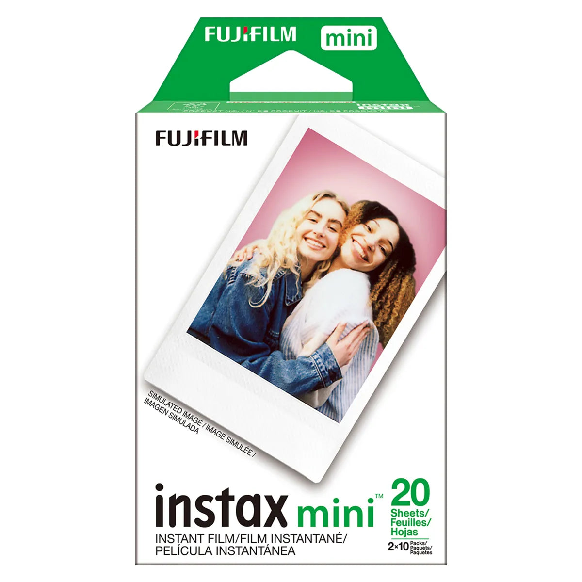 Fujifilm Instax Mini Evo Instant Film Camera, Black + Essentials Kit