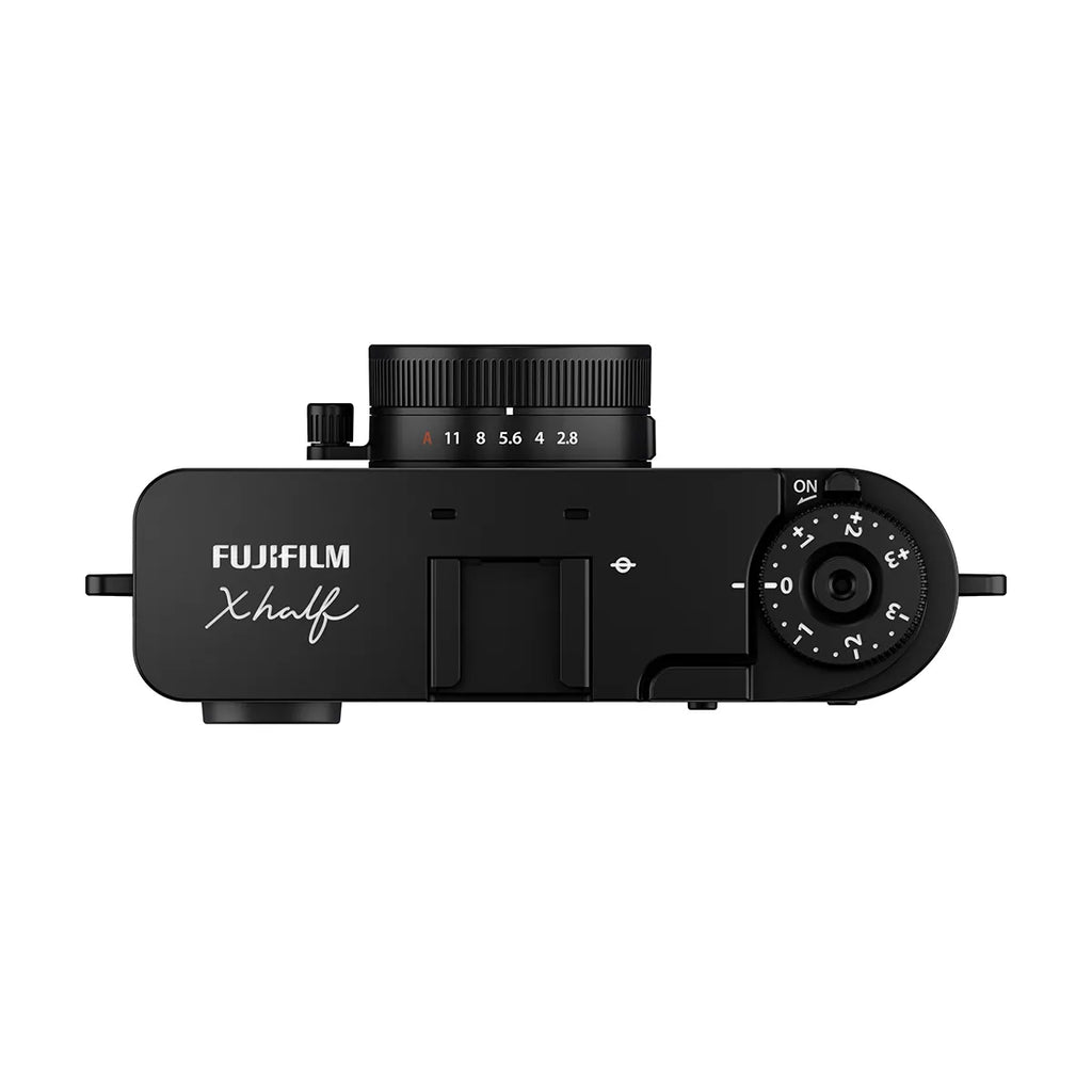 Fujifilm X half Digital Camera, Black, Free Accessories Bundle