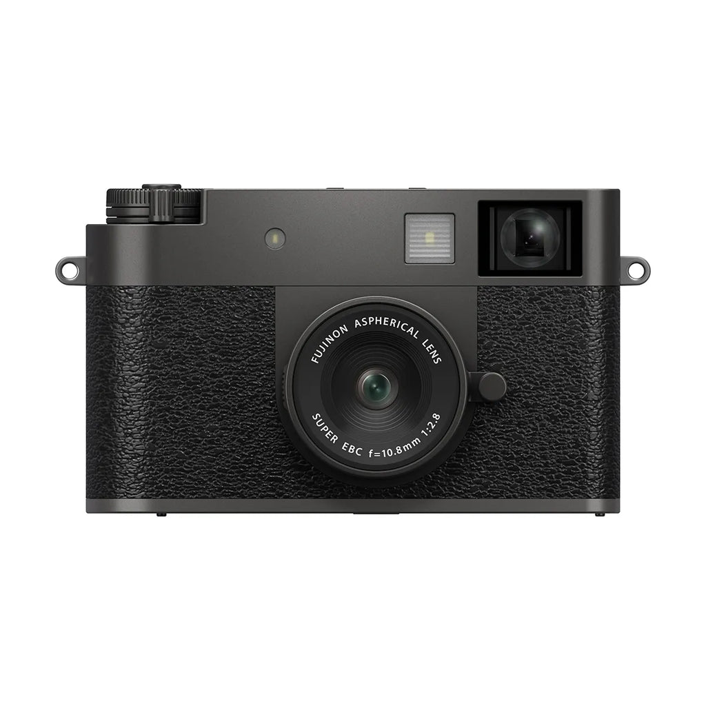 Fujifilm X half Digital Camera, Charcoal Silver, Free Accessories Bundle