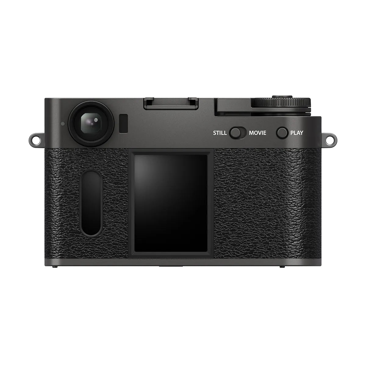 Fujifilm X half Digital Camera, Charcoal Silver, Free Accessories Bundle