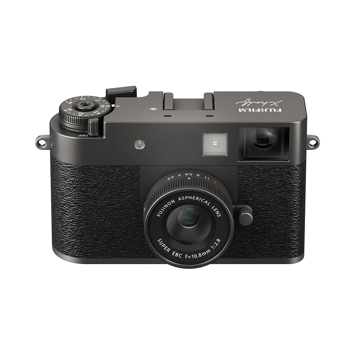 Fujifilm X half Digital Camera, Charcoal Silver, Free Accessories Bundle