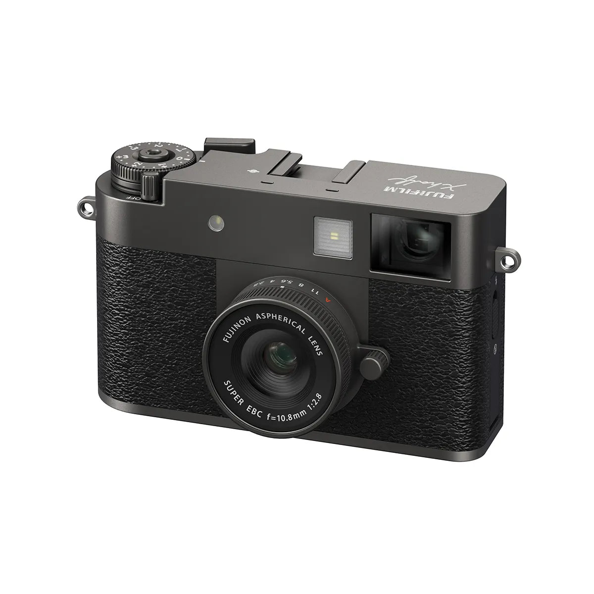 Fujifilm X half Digital Camera, Charcoal Silver, Free Accessories Bundle