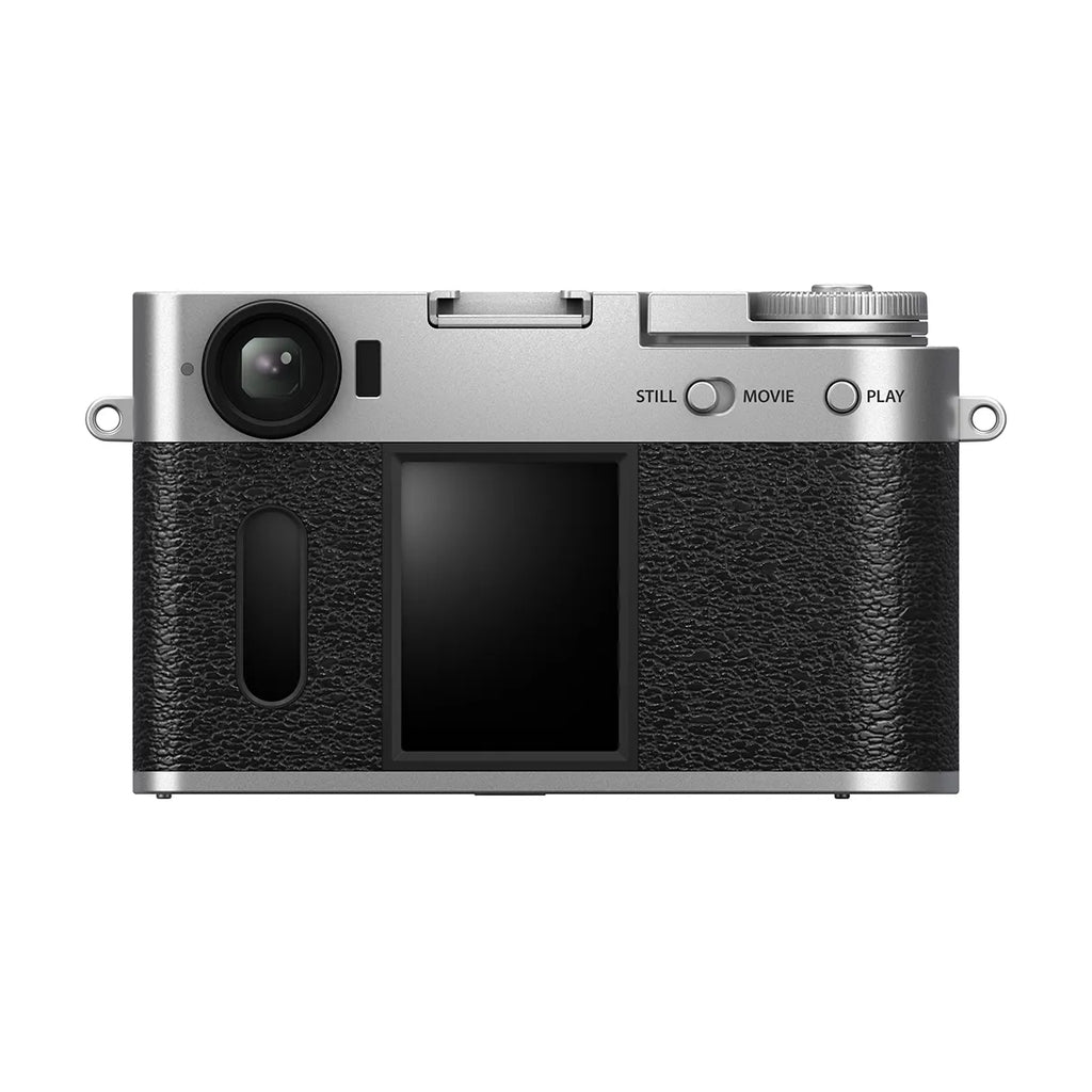 Fujifilm X half Digital Camera, Silver, Free Accessories Bundle