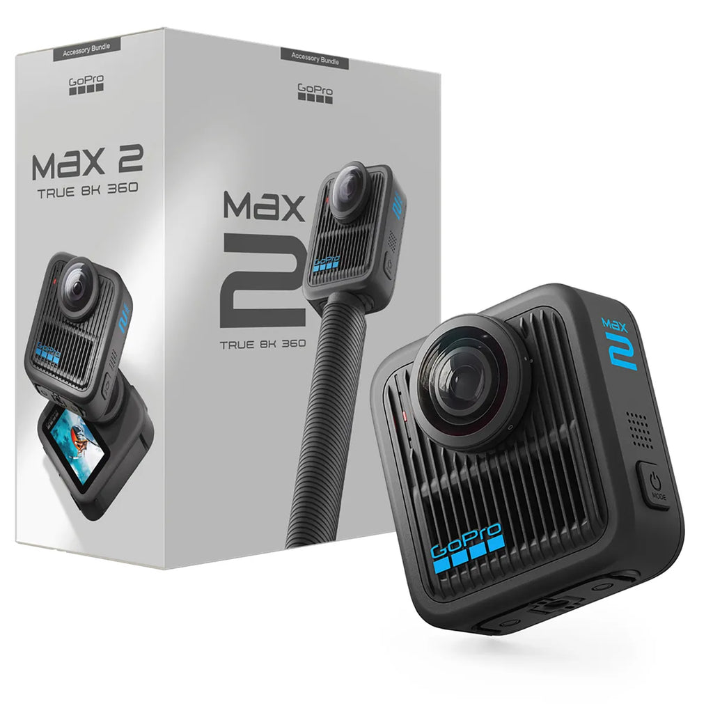 GoPro MAX 2 8K 360 Action Camera with Accessory Bundle