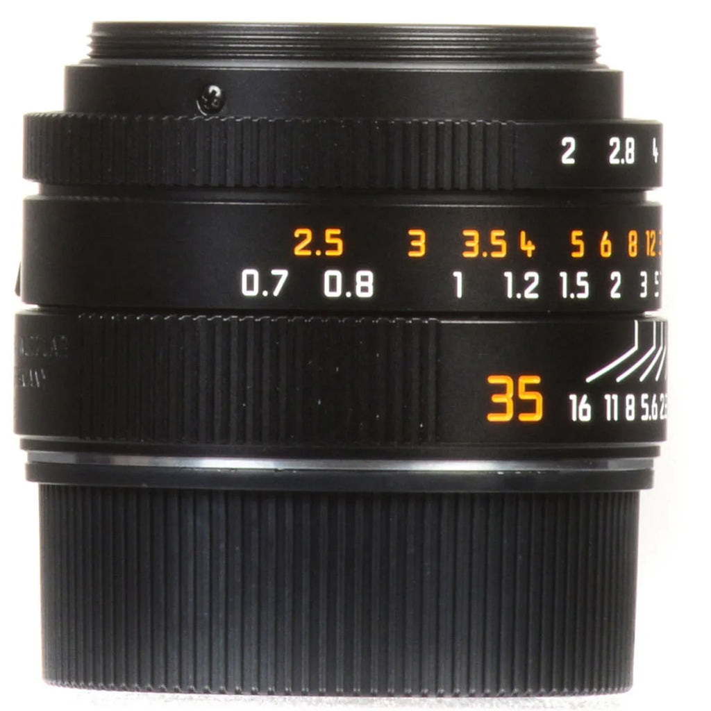 Leica 35mm f/2.0 Summicron-M Aspherical Lens, Black