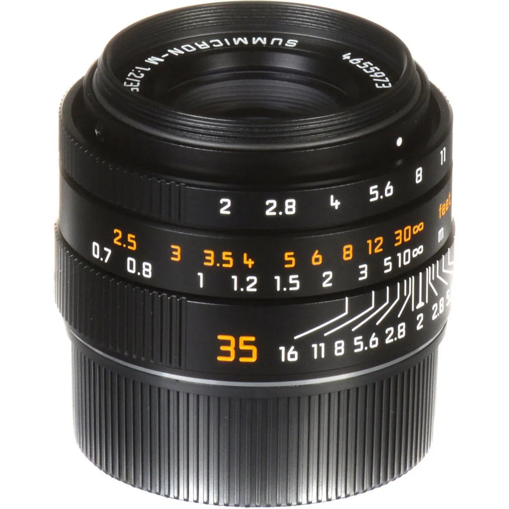 Leica 35mm f/2.0 Summicron-M Aspherical Lens, Black