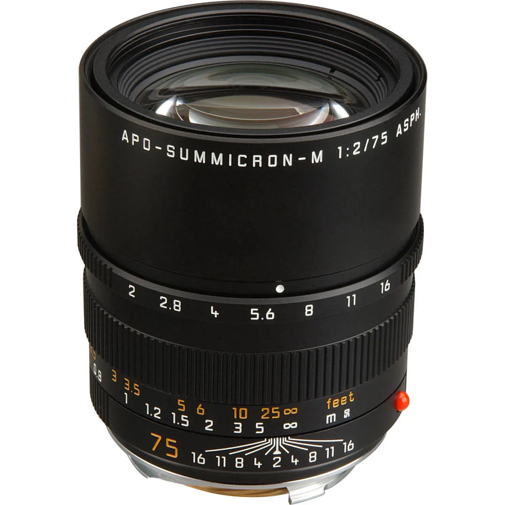 Leica 75mm f/2.0 APO-Summicron-M Aspherical Lens for M System, Black
