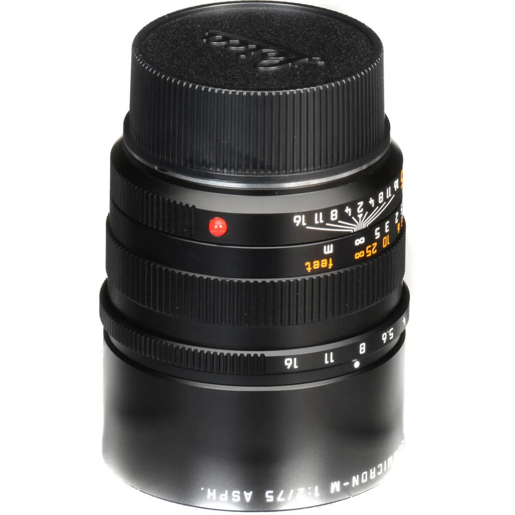 Leica 75mm f/2.0 APO-Summicron-M Aspherical Lens for M System, Black