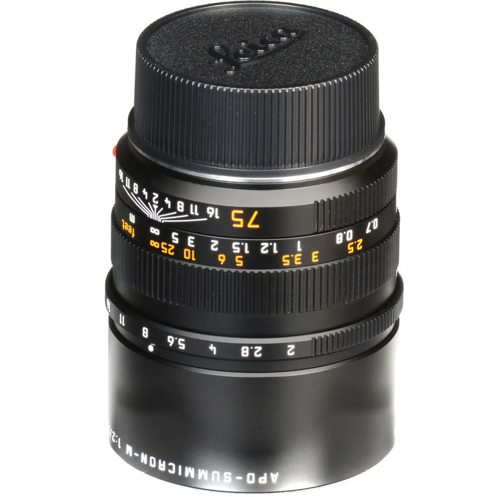 Leica 75mm f/2.0 APO-Summicron-M Aspherical Lens for M System, Black