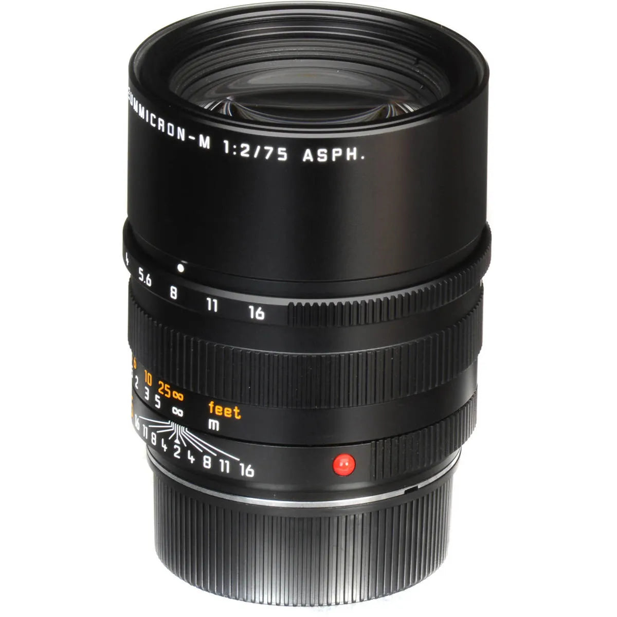 Leica 75mm f/2.0 APO-Summicron-M Aspherical Lens for M System, Black